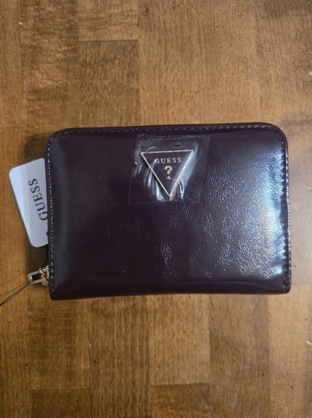 GUESS Purple Zip Wallet